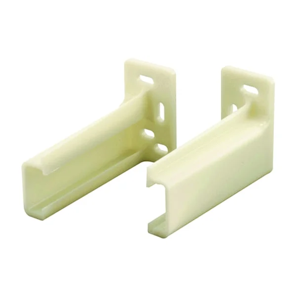 Prime-Line R 7265 Drawer Track Backplate, Nylon, Raw