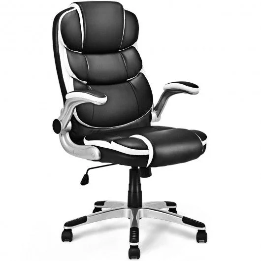 PU Leather High Back Executive Swivel Office Chair