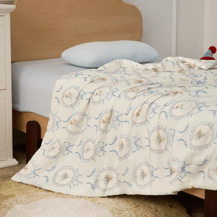 PureNest Mulberry Cooling Quilt(Quilt Only) 120*150cm-Vintage Bloom