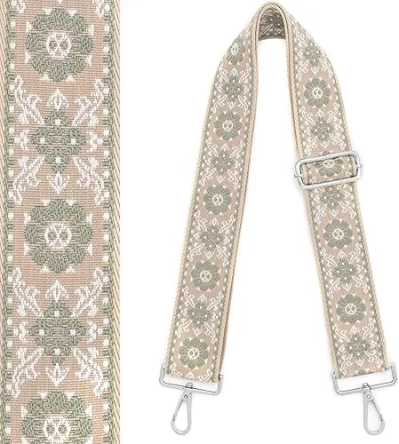 Purse Strap Wide Replacement Crossbody Strap Handbag Guitar Strap Purse Shoulder Strap Adjustable