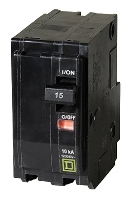 Qo 15-amp Two-pole Circuit Breaker