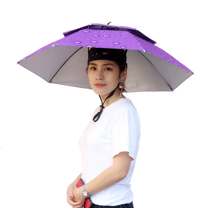 Quick Shade Personal Hat Umbrella