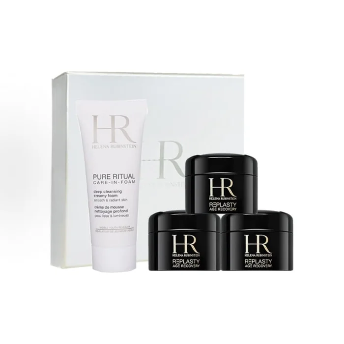Re-Plasty Trial Kit Black Cream 5ml×3 + Cleanser 20ml