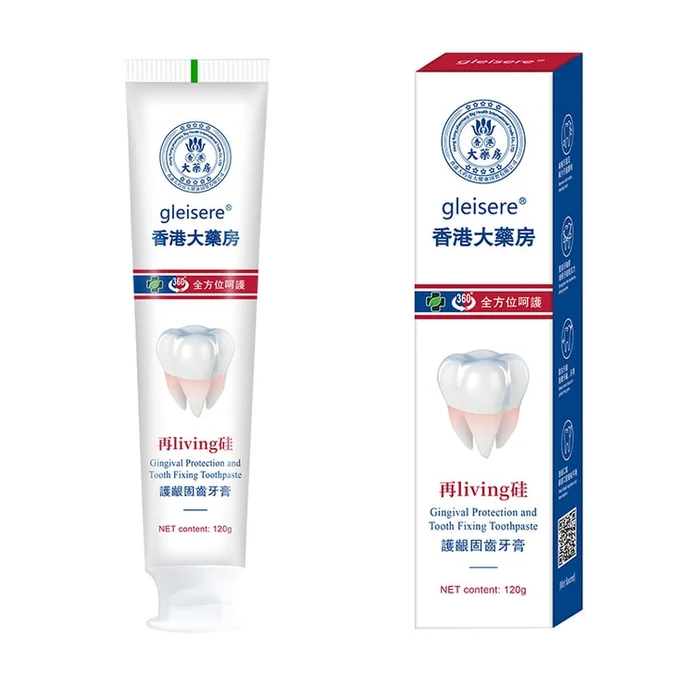 Regenerated silicon toothpaste 120g/box for gum protection anti-caries tartar removal and anti-tooth sensitivity