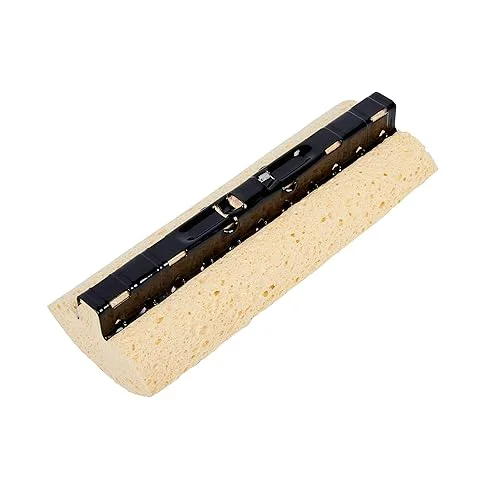 Restaurantware-Clean Tek Professional Sponge Mop Replacement for Cleaning Mop, 1 Absorbent Sponge Mop Head Refill – Floor Mop Sold Separately, Secure Attachment, Yellow Cellulose Sponge Mop Head