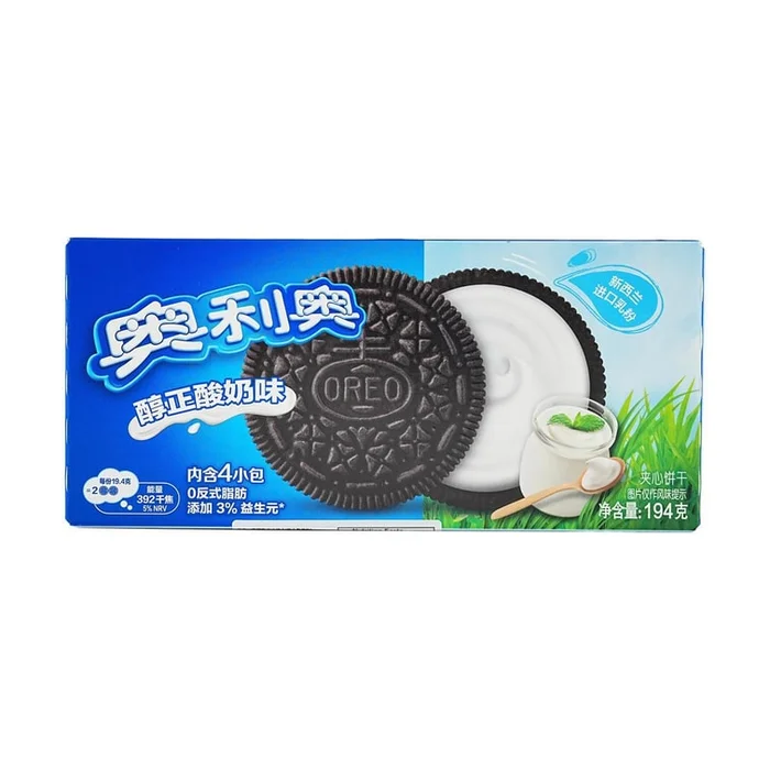 Rich Sandwich Cookies, Yogurt Flavor, 6.55 oz
