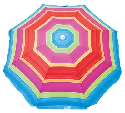 Rio Brands Ub71-ts 6 Ft. Sun Blocking Beach Umbrella