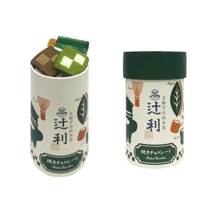 Roasted chocolate 10 pieces (5 pieces with matcha milk flavor + 5 pieces with roasted tea brown sugar flavor)