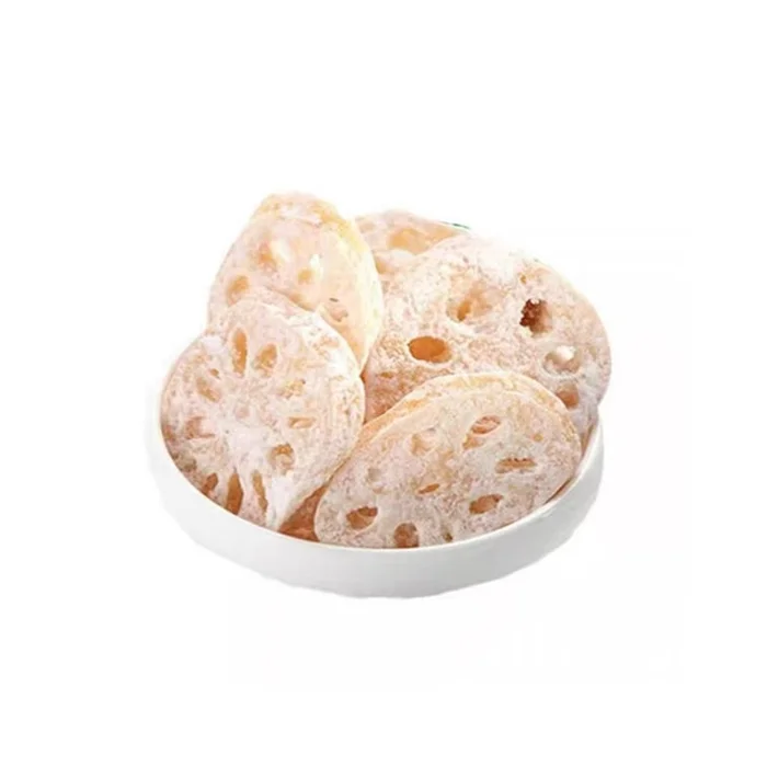 Rock sugar lotus root slices preserved fruit candied fruit 250g*1 bag
