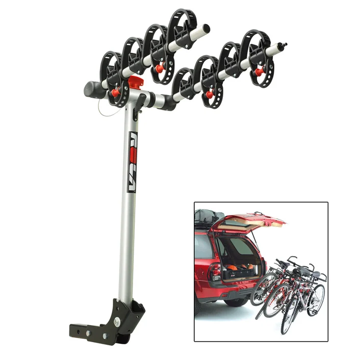 ROLA Bike Carrier – TX w/Tilt & Security – Hitch Mount – 4-Bike [59401]
