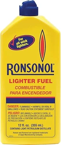 Ronson 12 Ounces Ronsonol Lighter Fuel (Pack of 2)