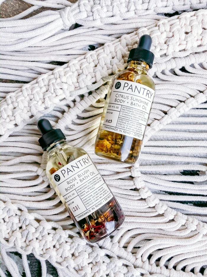 Rose Vanilla Body + Bath Oil