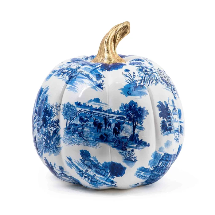 Royal Toile Large Pumpkin