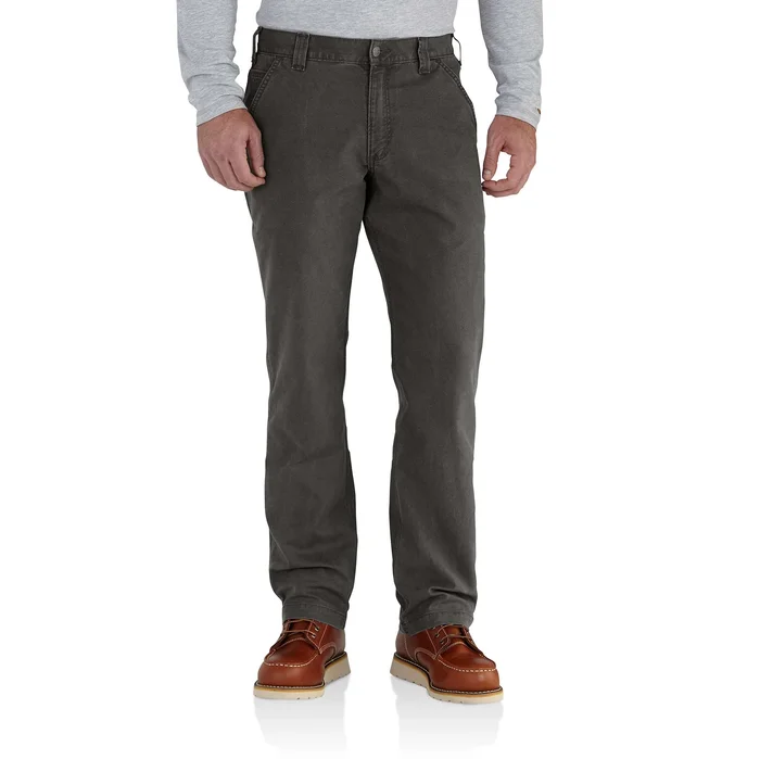 Rugged Flex Relaxed Fit Canvas Work Pant – W36 – Peat