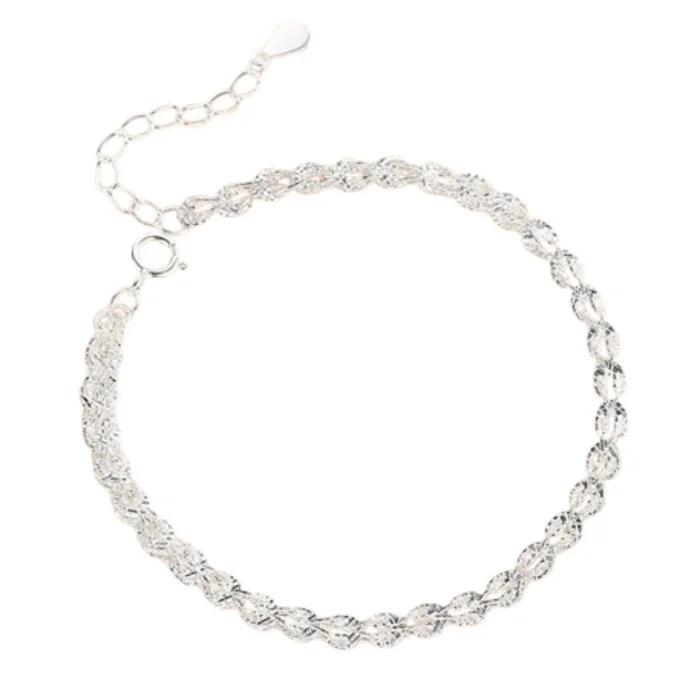 S925 Silver Cockatoo Bracelet Women's Fashion Jewellery Simple 1 Piece