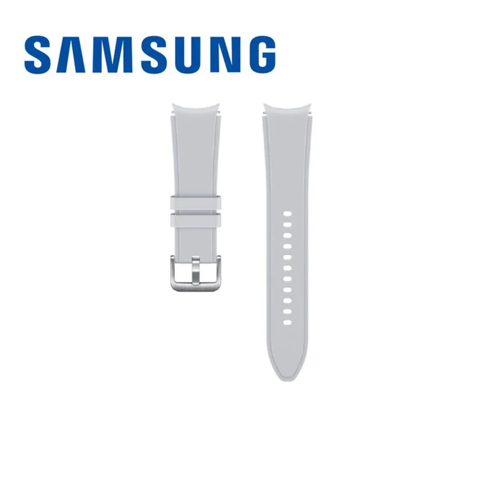 Samsung Ridge Sport Band for Galaxy Watch4, 20mm, Silver