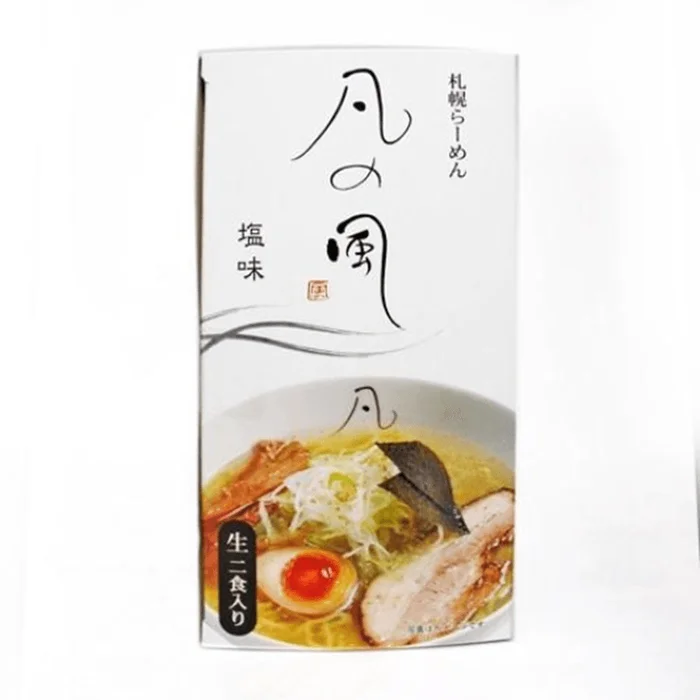 Sapporo Ramen Noodles Vannokaze Salt Flavor 2 Servings