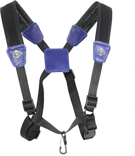 Saxophone Sax Black Double Shoulder Strap for Baritone Alto Tenor Soprano Sax,Super Fiber,Metal Hook,Musical Instruments Accessories Parts