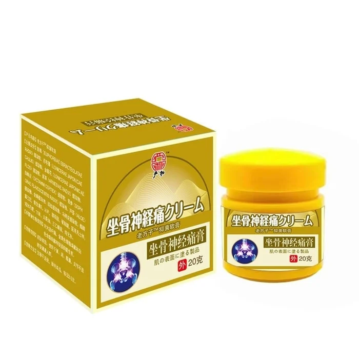 Sciatic nerve plaster should be applied wherever it feels uncomfortable. 20g per bottle (always available at home)