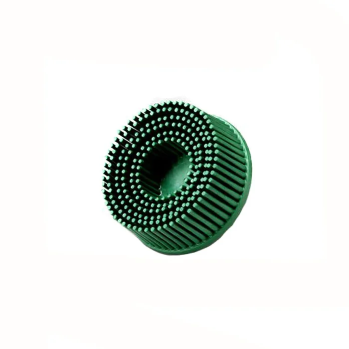 Scotch-Brite™ Roloc™ Bristle Brush 3” TR Green 50 GRIT