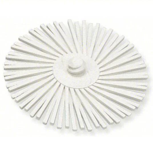 Scotch-Brite™ Roloc™ Radial Bristle Disc 3” White 120Grit (5 Pack)