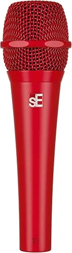 SE Electronics V7-RED Studio Grade Handheld Microphone Supercardioid, Red