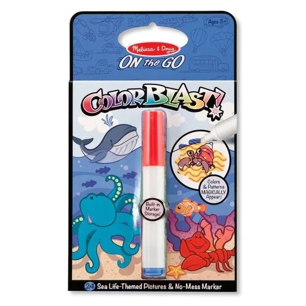 Sea Life Colorblast Book