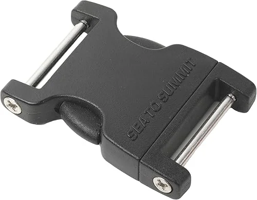Sea to Summit 2 Pin Field Repair Side Release Buckle – Black, 20 mm
