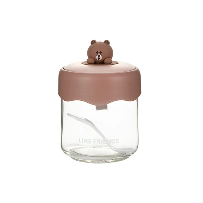 Seasoning Jar Home Combo Set Seasoning Bottle Kitchen Organizer Salt Shaker BROWN Model