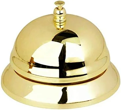 Service Call Bell, Classroom Attention Bell, Hotel Bell, Dinner Bell, Teacher Bell, Desk Bell Service Bell for Call Customer Service, Restaurants, Reception Areas,