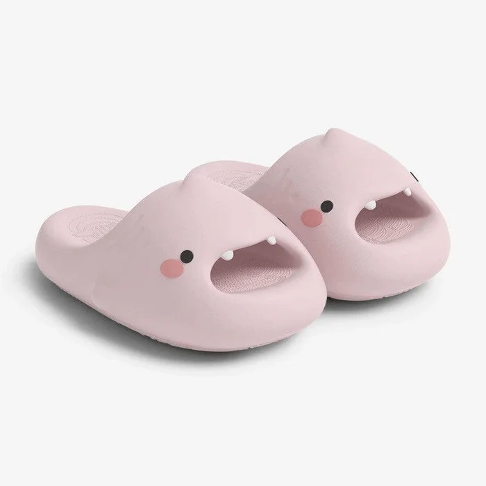 Sharkie Slippers Pink 36-37 Size
