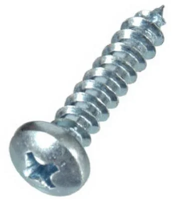 Sheet Metal Screws, Phillips Pan Head, Zinc, #8 X 5/8-in., 100-pk.