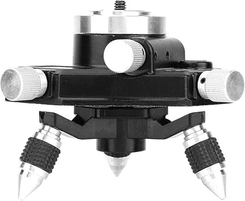 Shipenophy 360 Degree Standard Aluminum Alloy Tripod Stand Bracket with 1/4′ Thread for