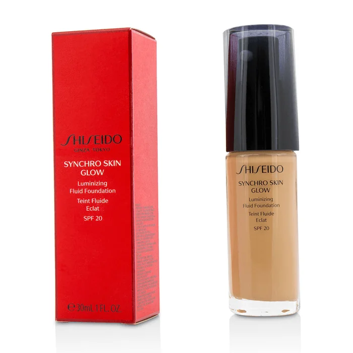 Shiseido Synchro Skin Glow Luminizing Fluid Foundation SPF 20 – # Rose 4 30ml/1oz