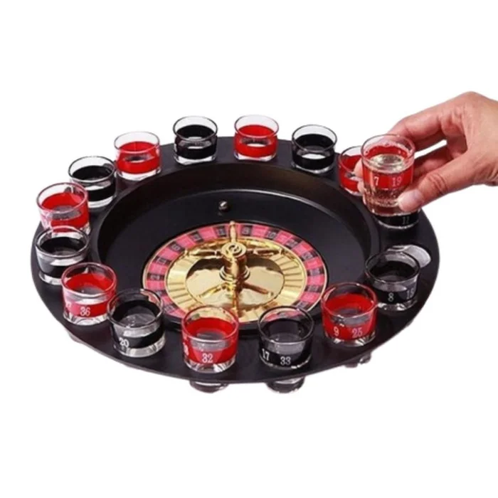 Shot Glass Roulette Drinking Game