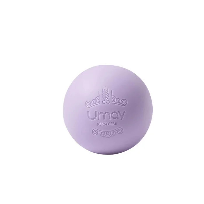 Silicone Massage Ball For Plantar Fascia, Neck Membrane Ball For The Sole Of The Foot, Purple 63mm*1
