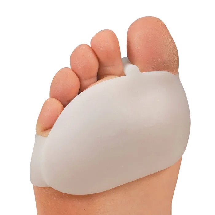 Silver Steps™ Silicone Ball of Foot Pad with Toe Separator – 1 Pair