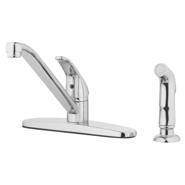 Single-Handle Side Sprayer Kitchen Faucet