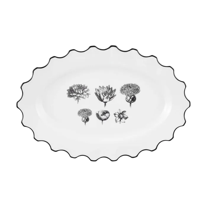 Small Oval Platter-Herbariae