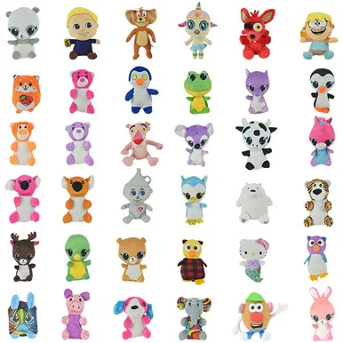 Small Plush Mix 33% Licensed (6-9″/180pc)