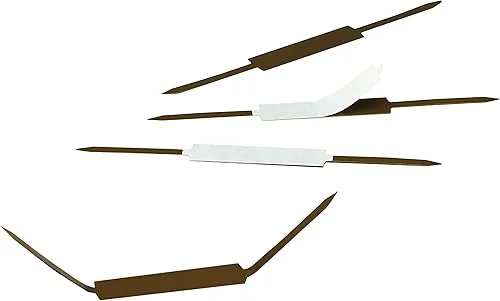 Smead Self-Adhesive Fastener, 2′ Capacity, Brown, 100 per Box (68220)