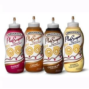 Smucker’s Assorted Pack 1 Chocolate-1 Caramel-1 Vanilla-And 1 Raspberry Platescaper-12 Count-1/Case