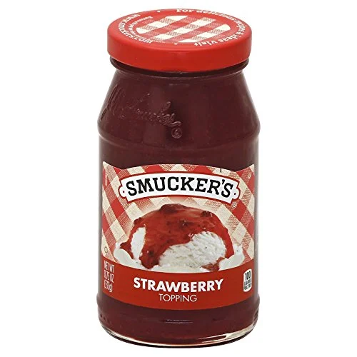 Smucker’s Strawberry Flavored Topping, 11.75 Ounce Jar