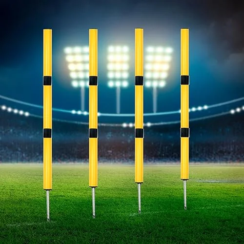 Soccer Agility Poles, Speed Sport Training Equipment for Soccer Basketball Football，Speed Jump Poles Training Equipment for Athletes/Kids/Adult