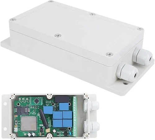 Sonew 7 Channel GSM Remote Switch Controller 4G SMS Relay Switch for Power Failure Alarm, SMS/Phone Command(US)