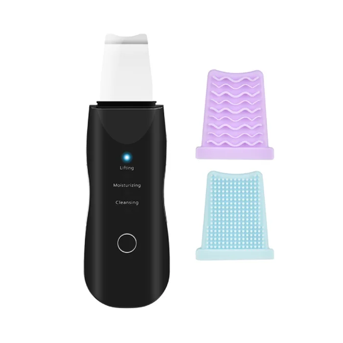 Sonic Skin Scrubber with 2 Interchangeable Silicone Heads