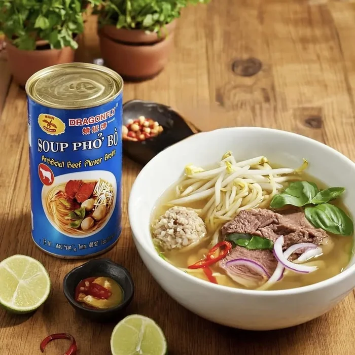 Soup For Pho Bo – Artificial Beef Flavor Broth , 40.58 fl oz