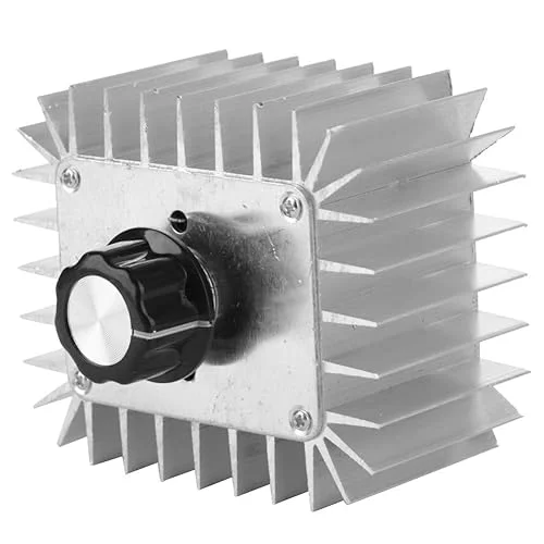 Speed Controller AC 220V Electronic Voltage Regulator 5000W Thyristor Motor Speed Control Adjustable Power Controller Speed Controller for Temperature