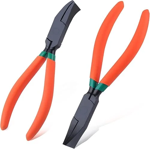 SPEEDWOX 2PCS 7-Inch Metal Hand Seamer Hand Seamers Sheet Metal Bending Pliers Set Sheet Metal Seamer Form Edge Seamer Seaming Plier for Bending and Flattening Sheet Metal Hand Tool