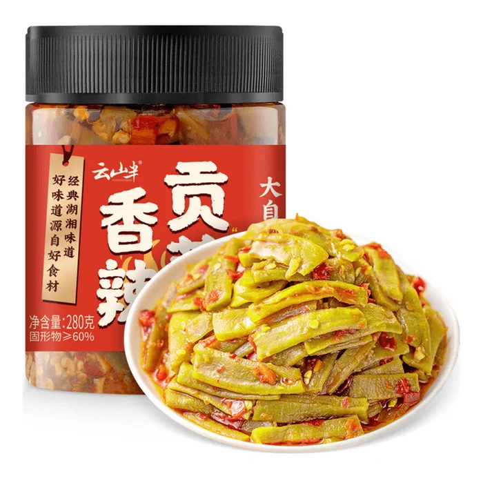 Spicy Chopped Chili & Celtuce Relish 280g · Sichuan-Style Instant Pickle · Meal Accompaniment